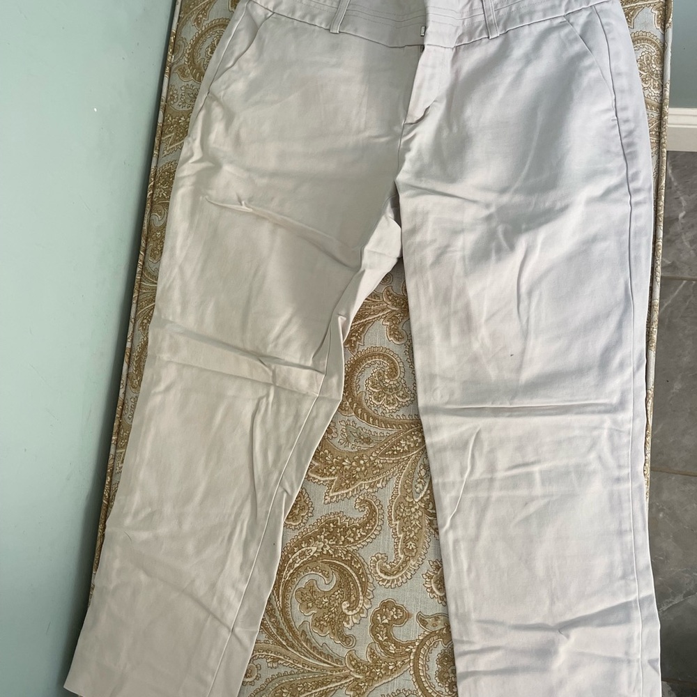 Banana Republic Men's Light Gray Chinos